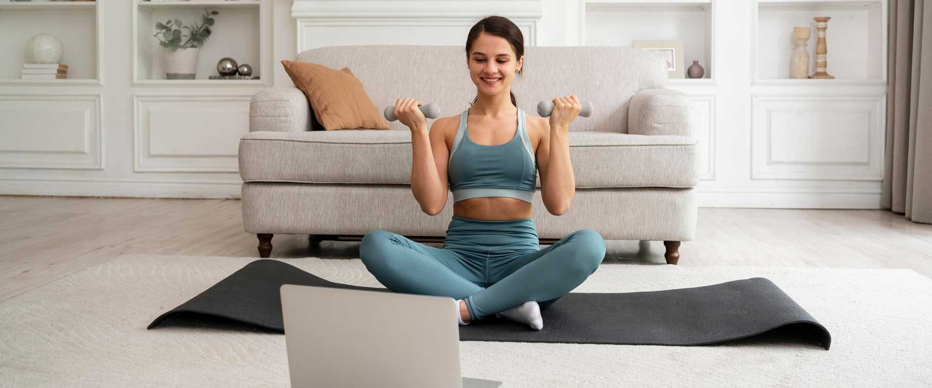 woman-doing-her-workout-home