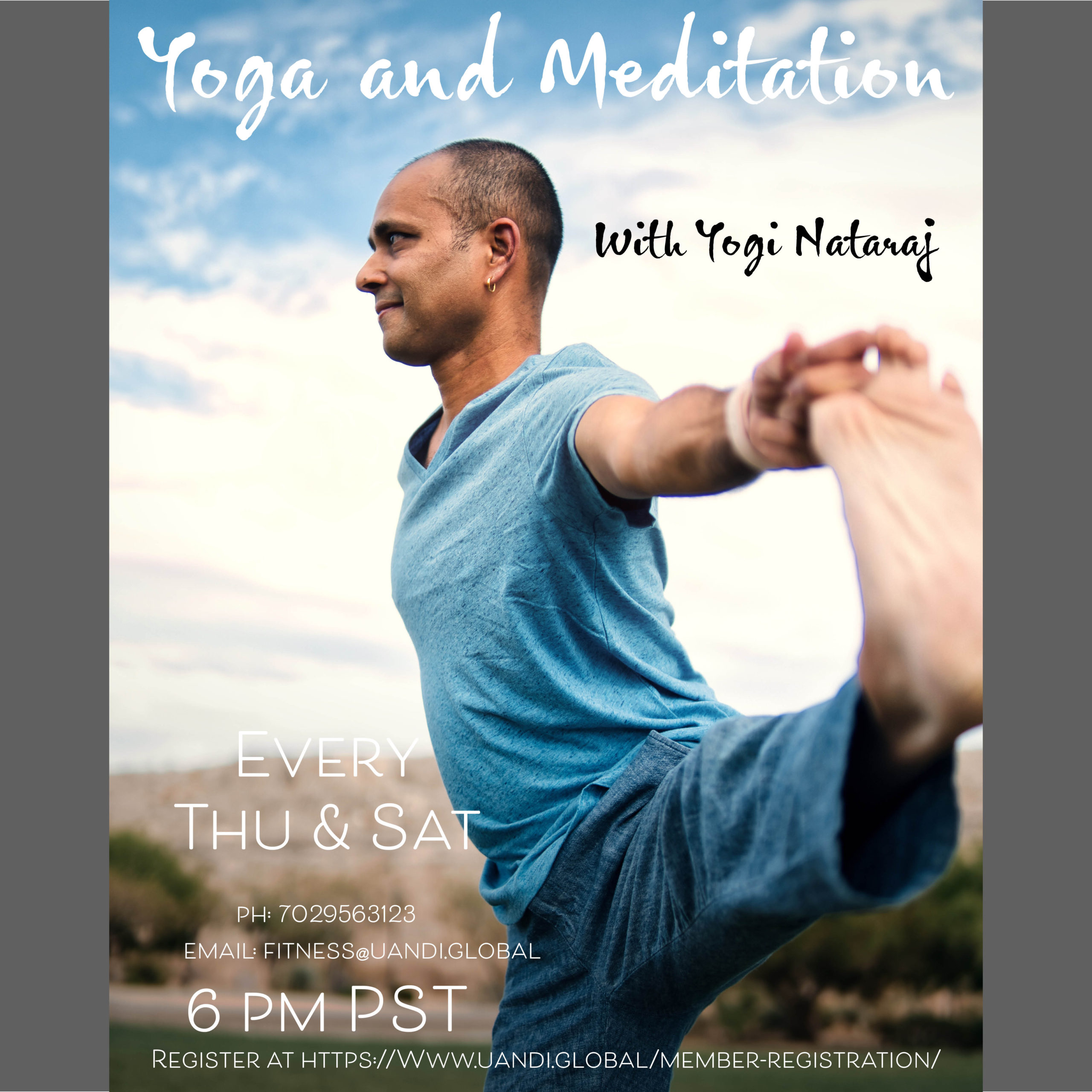 Yoga and Mudra healing with Yogi Nataraj